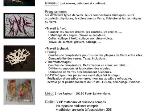 Stages 2024 / Bronze, Verre, Cramique