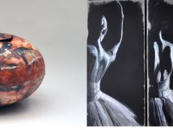 Lauriane FIROBEN sculpture et Laurence WINTER peinture