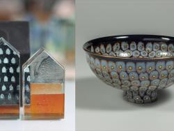 Stéphanie BERTHOLON Céramique / Catherine MORISE LE GUIRRIEC Verre